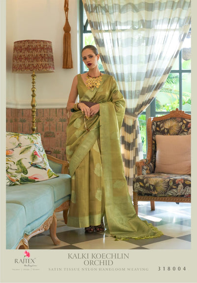 Exquisite Woven Enhanced Kalki Koechlin Saree
