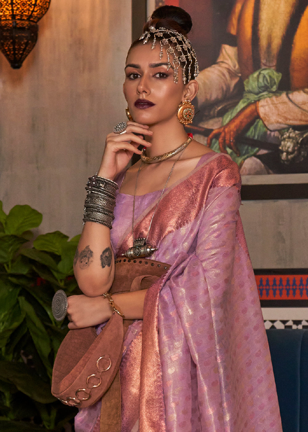 Every Occasion Banarasi Tissue Silk Saree