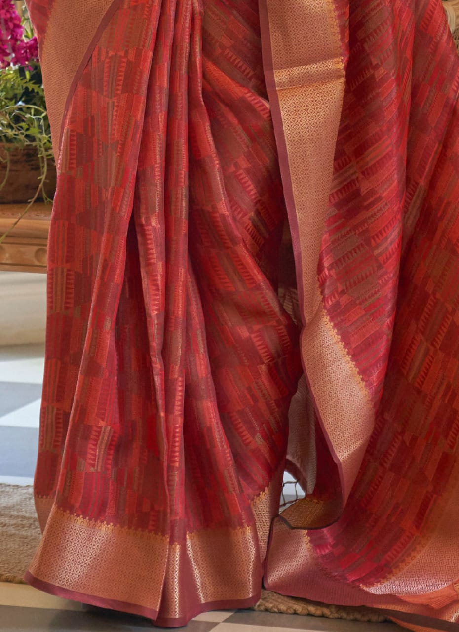 Woven Enhanced Kalki Koechlin Traditional Designer Saree