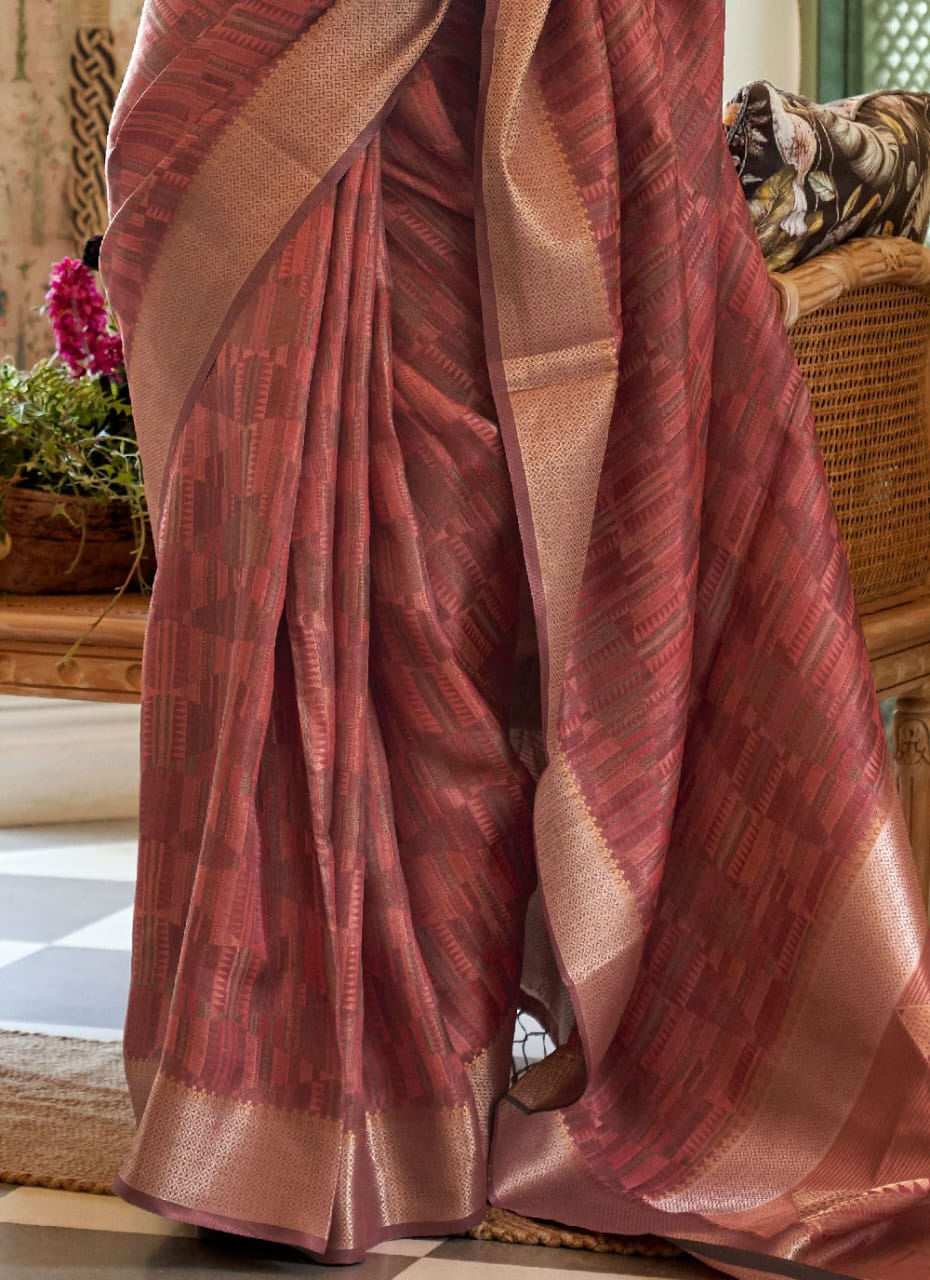 Fancy Handloom Silk Kalki Koechlin Trendy Classic Saree