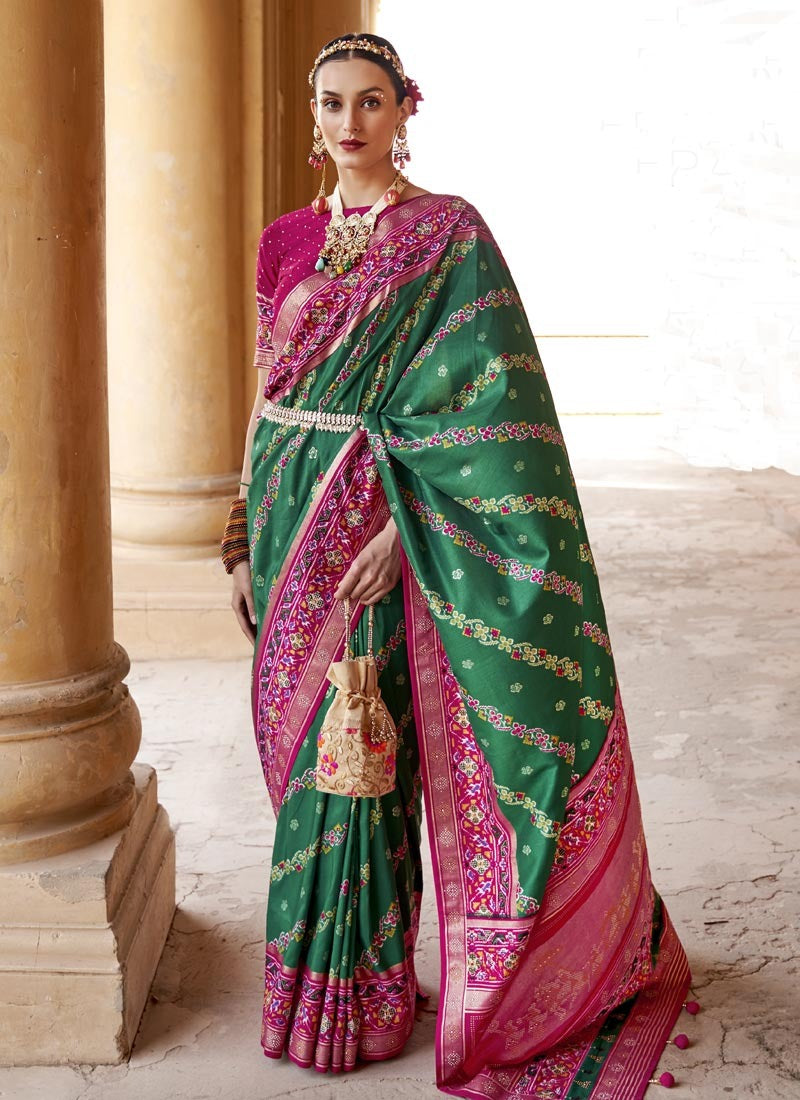 Banarasi Silk Saree - Buy Pure Banarasi Silk Sarees Online| Designer sari |  Samyakk