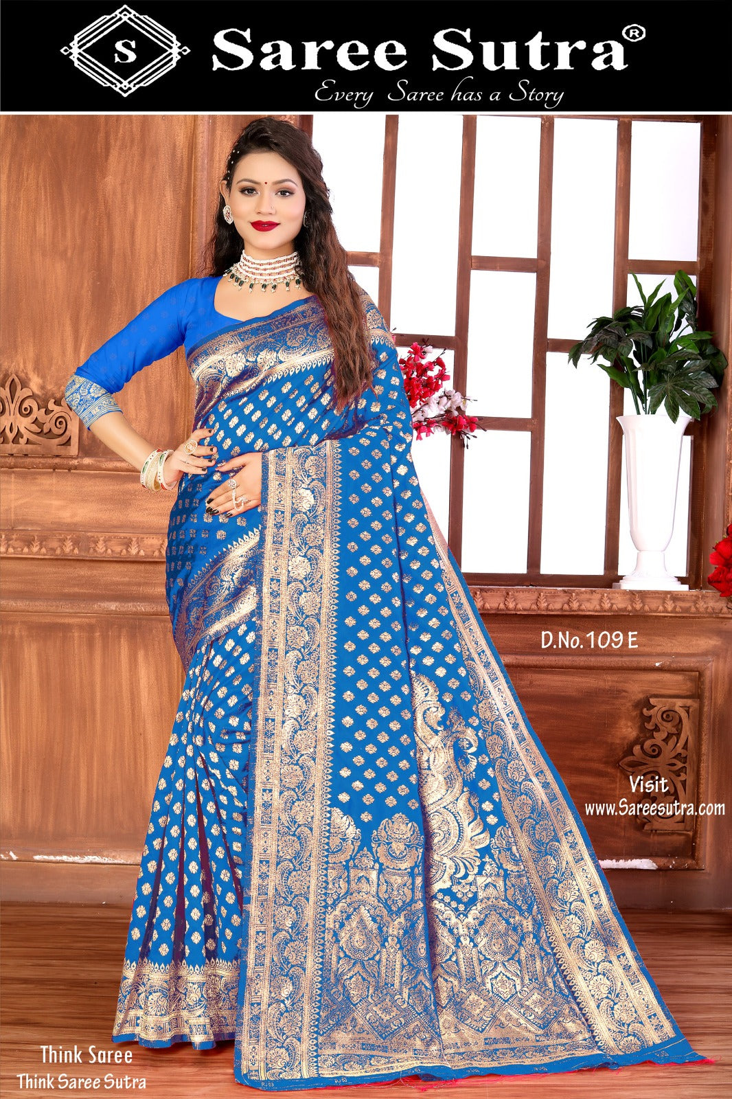 BANARASI SILK WITH ZARI WEAVING SAREE