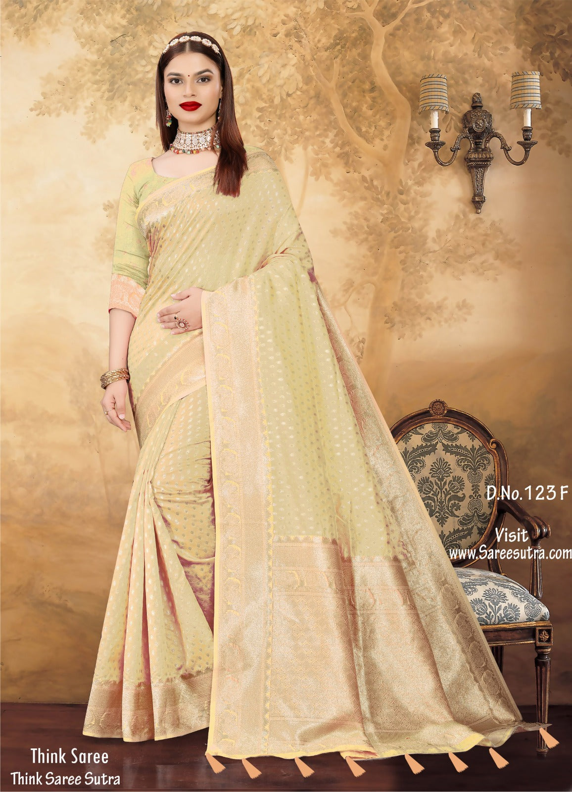 BANARASI SILK WITH ZARI WEAVING SAREE