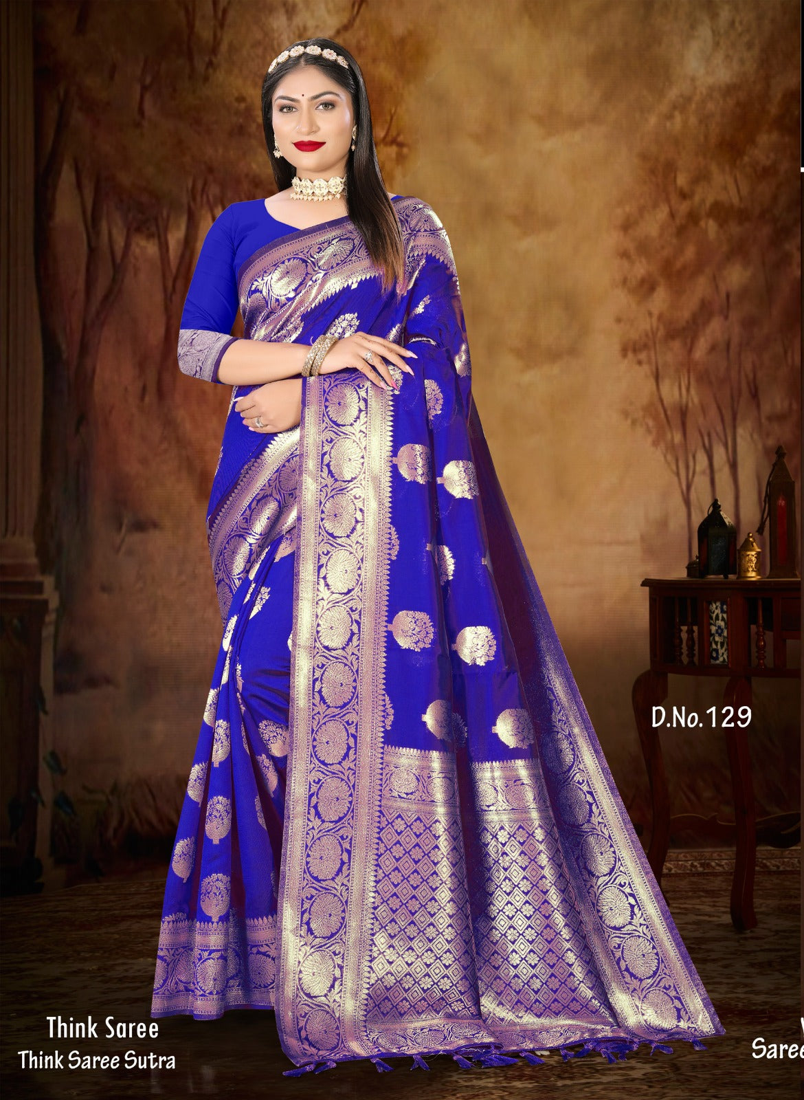 BANARASI SILK WITH ZARI WEAVING SAREE