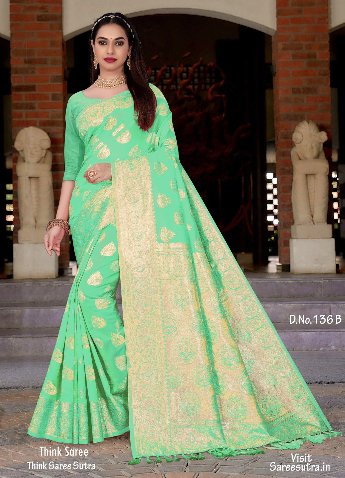 BANARASI SILK WITH ZARI WEAVING SAREE