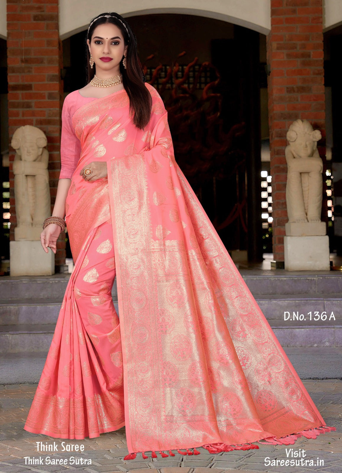 BANARASI SILK WITH ZARI WEAVING SAREE