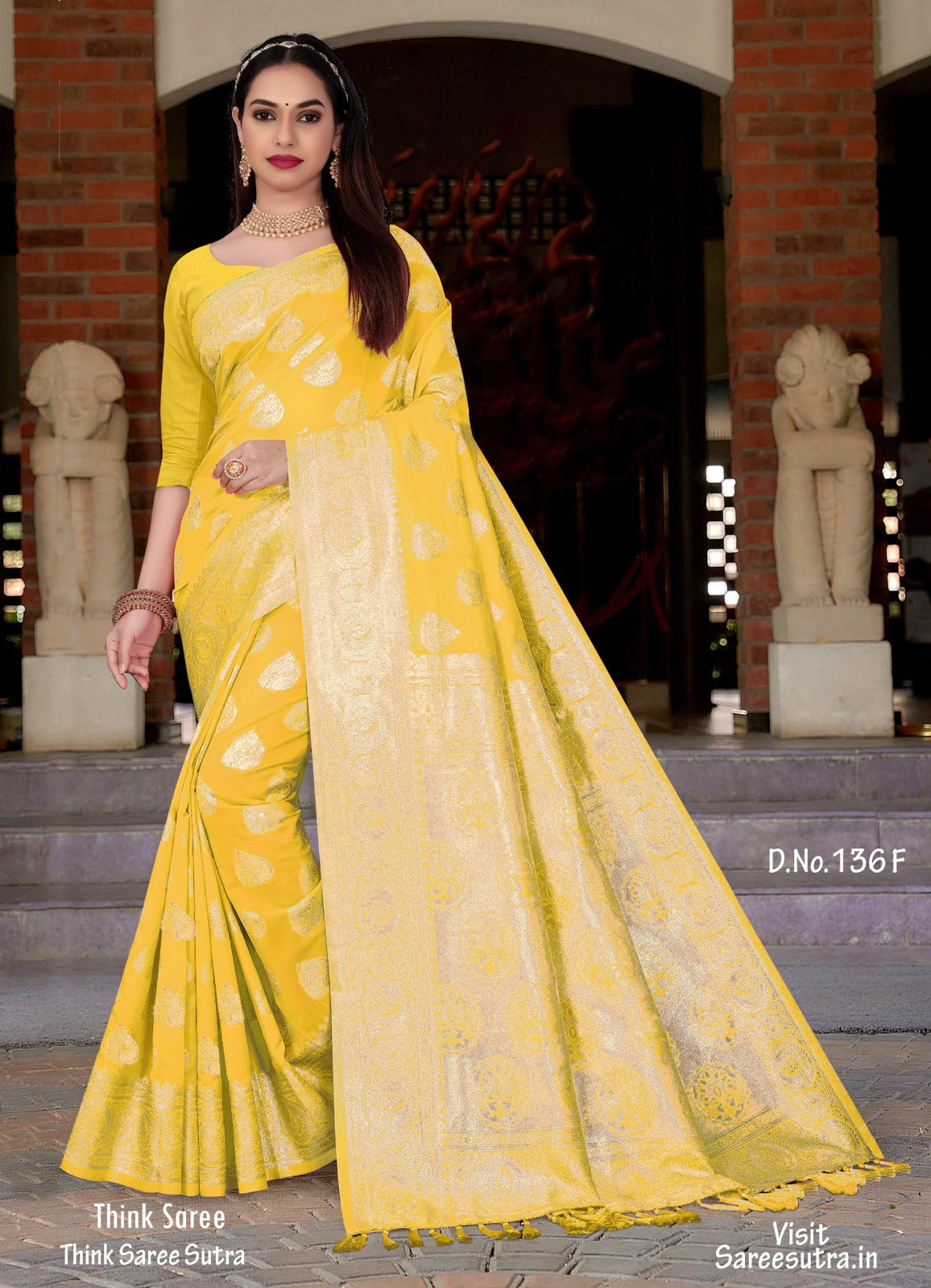 BANARASI SILK WITH ZARI WEAVING SAREE