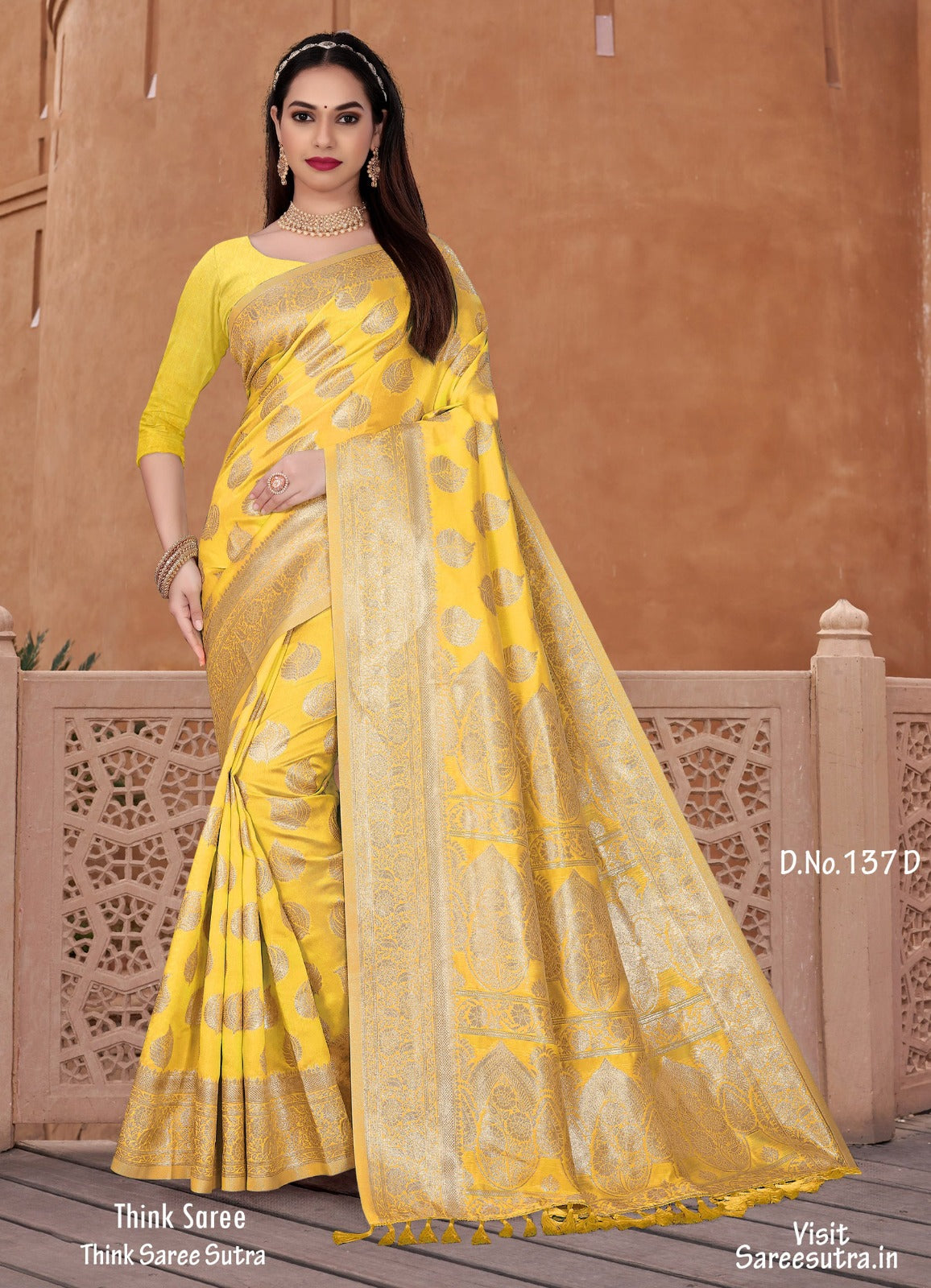 BANARASI SILK WITH ZARI WEAVING SAREE