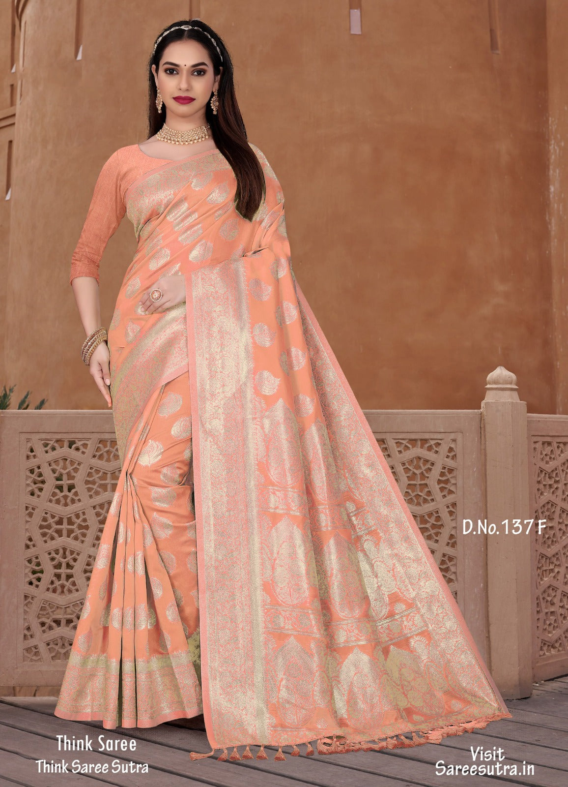 BANARASI SILK WITH ZARI WEAVING SAREE