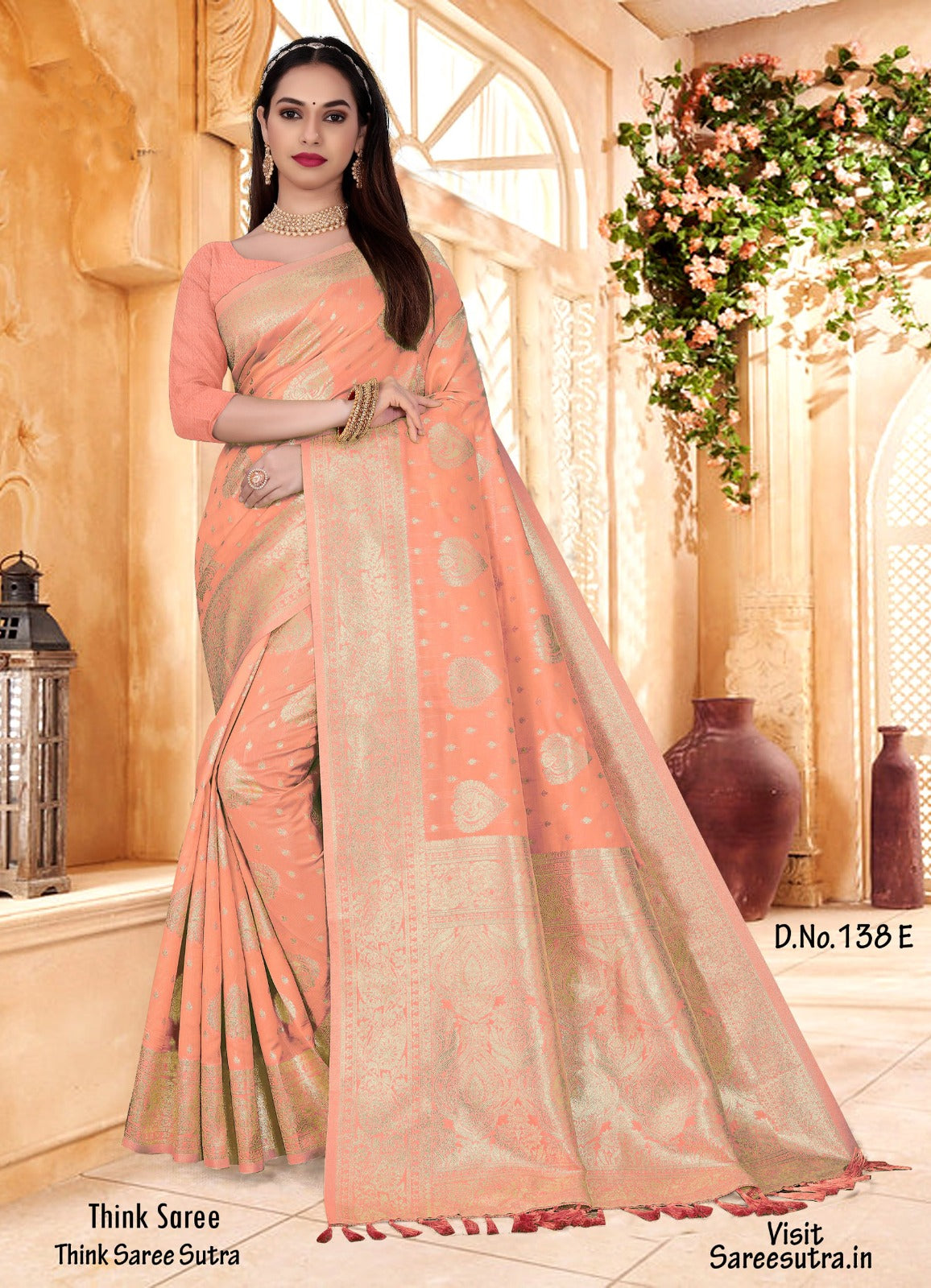 BANARASI SILK WITH ZARI WEAVING SAREE