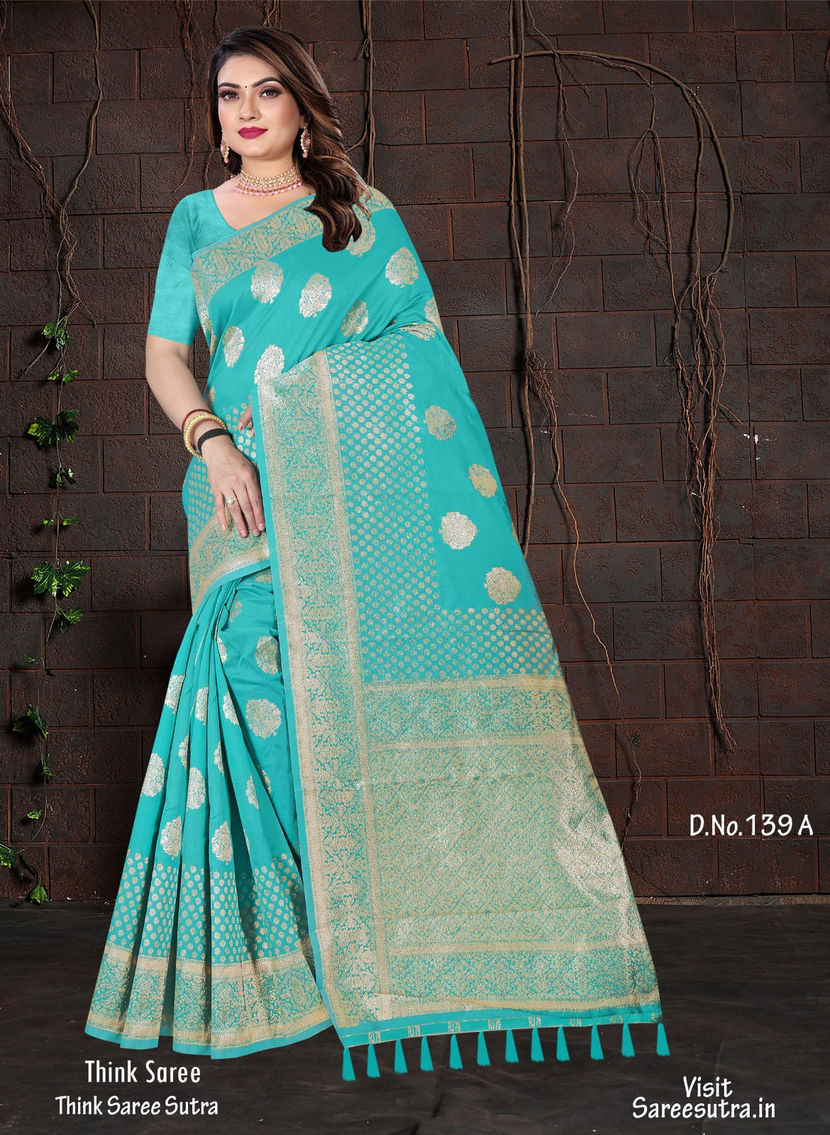 BANARASI SILK WITH ZARI WEAVING SAREE