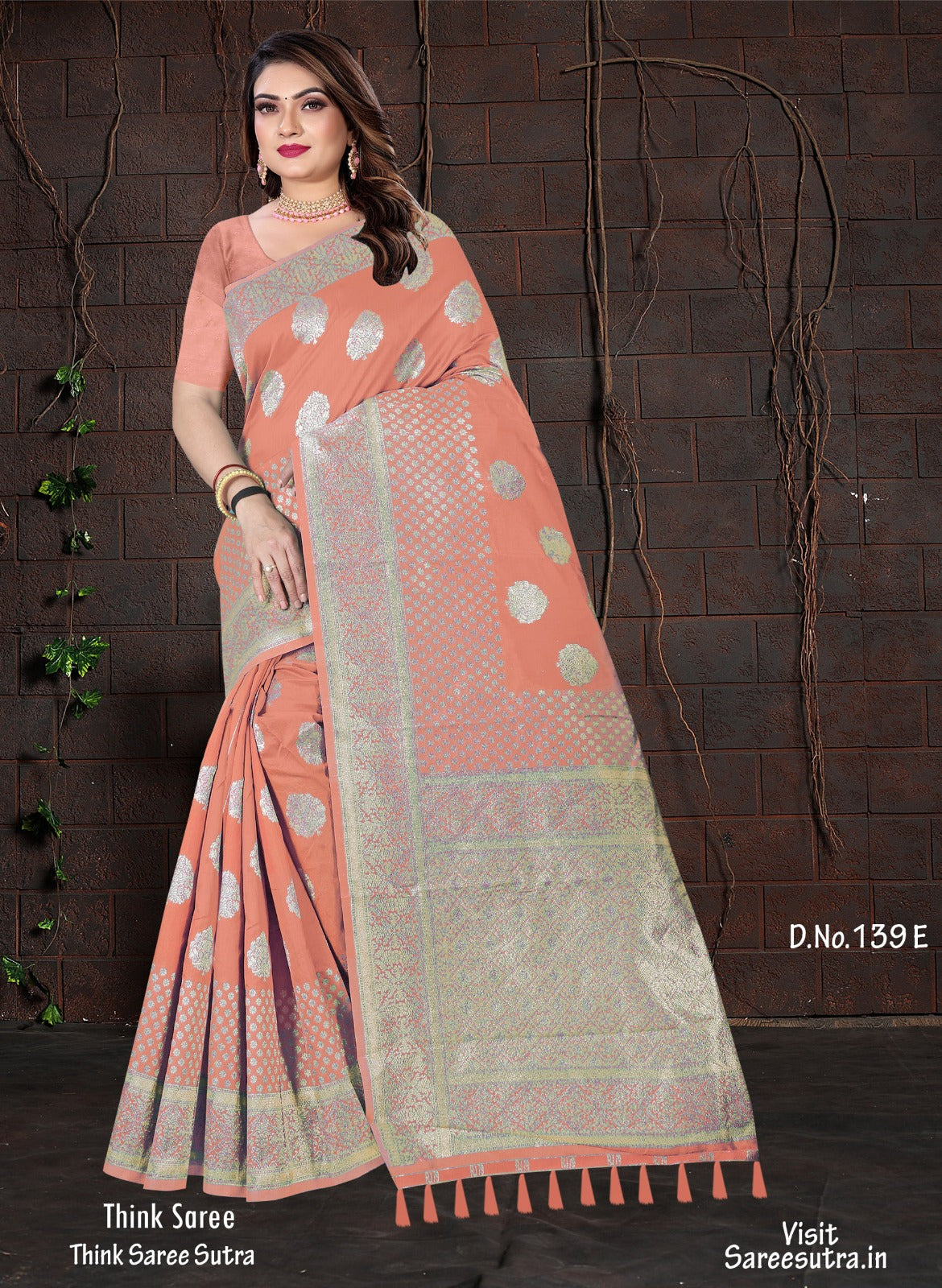 BANARASI SILK WITH ZARI WEAVING SAREE