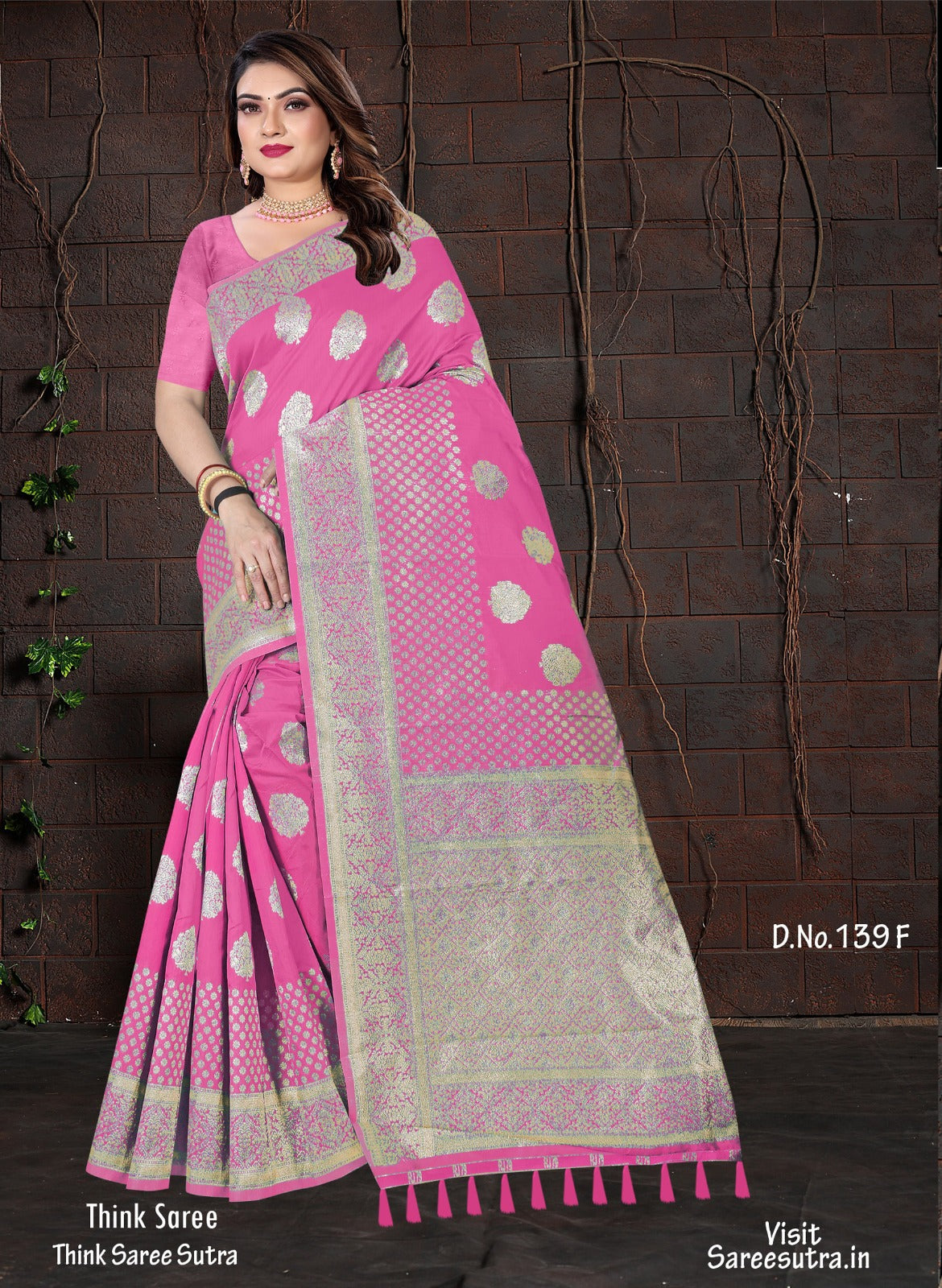 BANARASI SILK WITH ZARI WEAVING SAREE