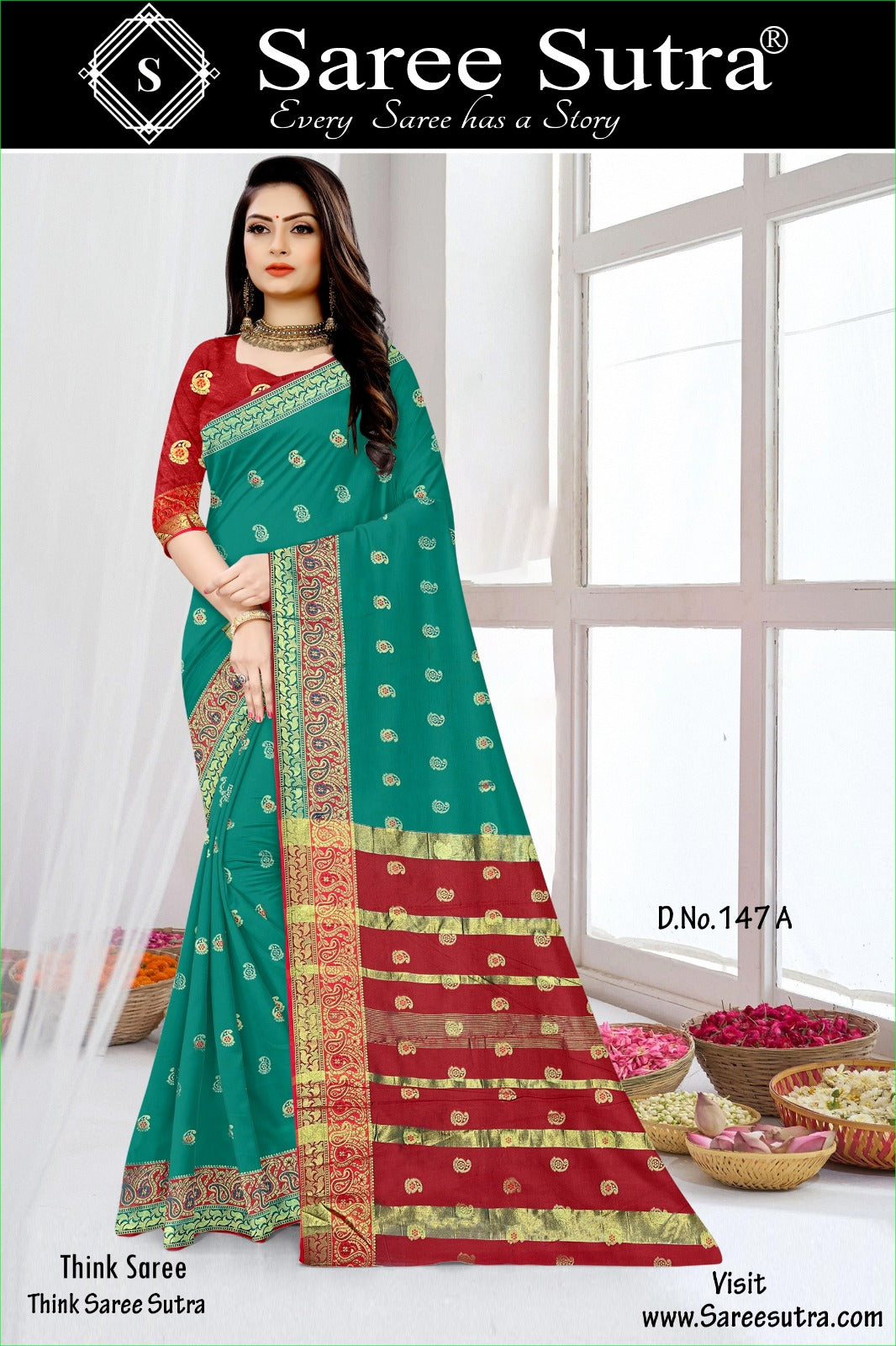 BANARASI SILK WITH ZARI WEAVING SAREE