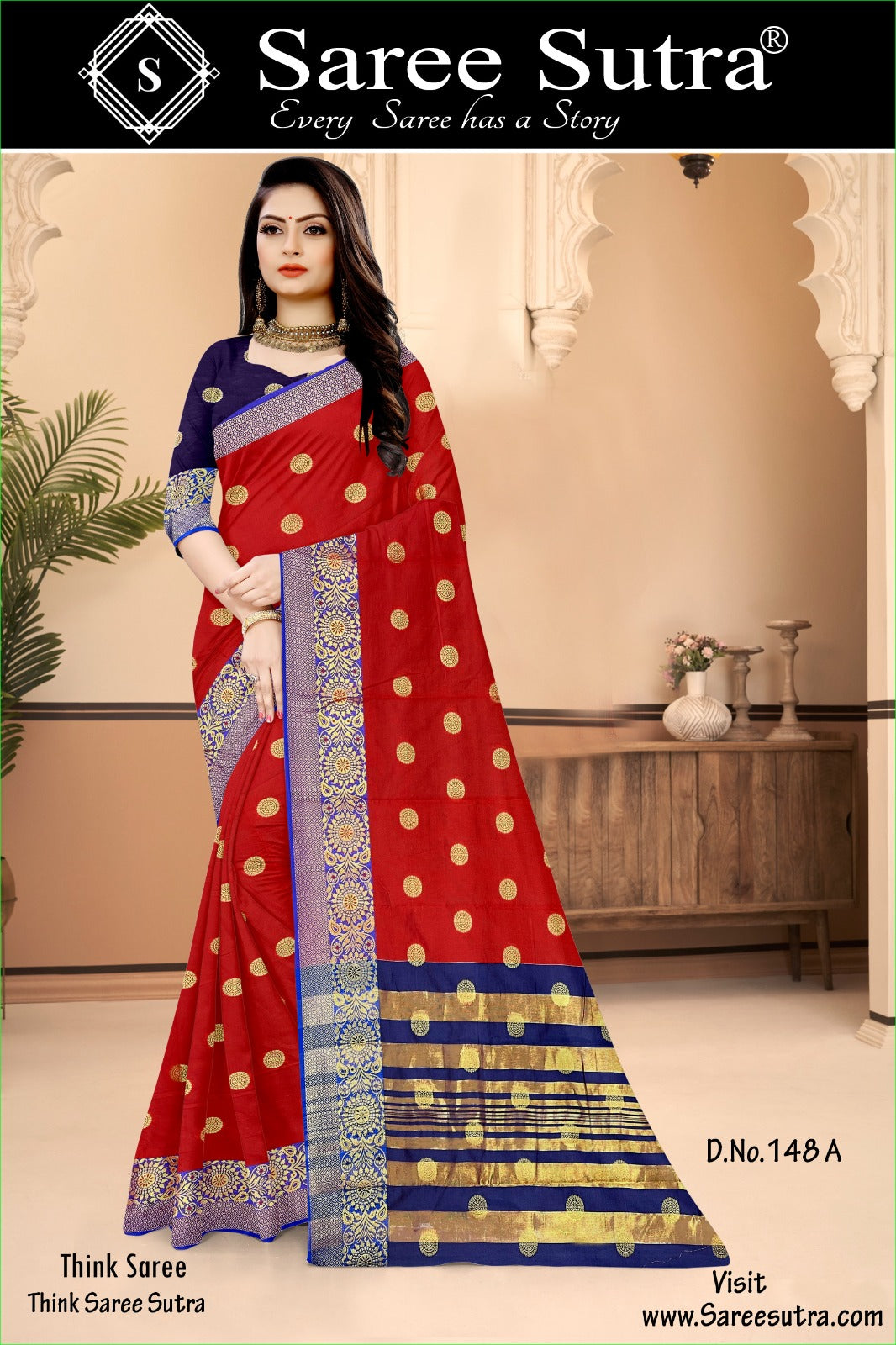 BANARASI SILK WITH ZARI WEAVING SAREE