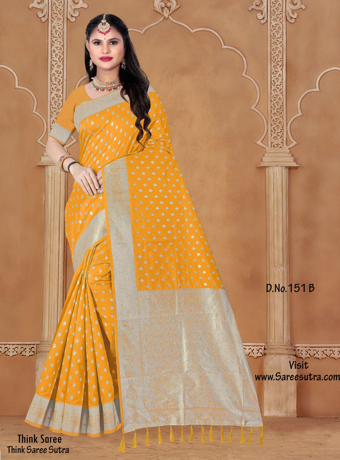 BANARASI SILK WITH ZARI WEAVING SAREE