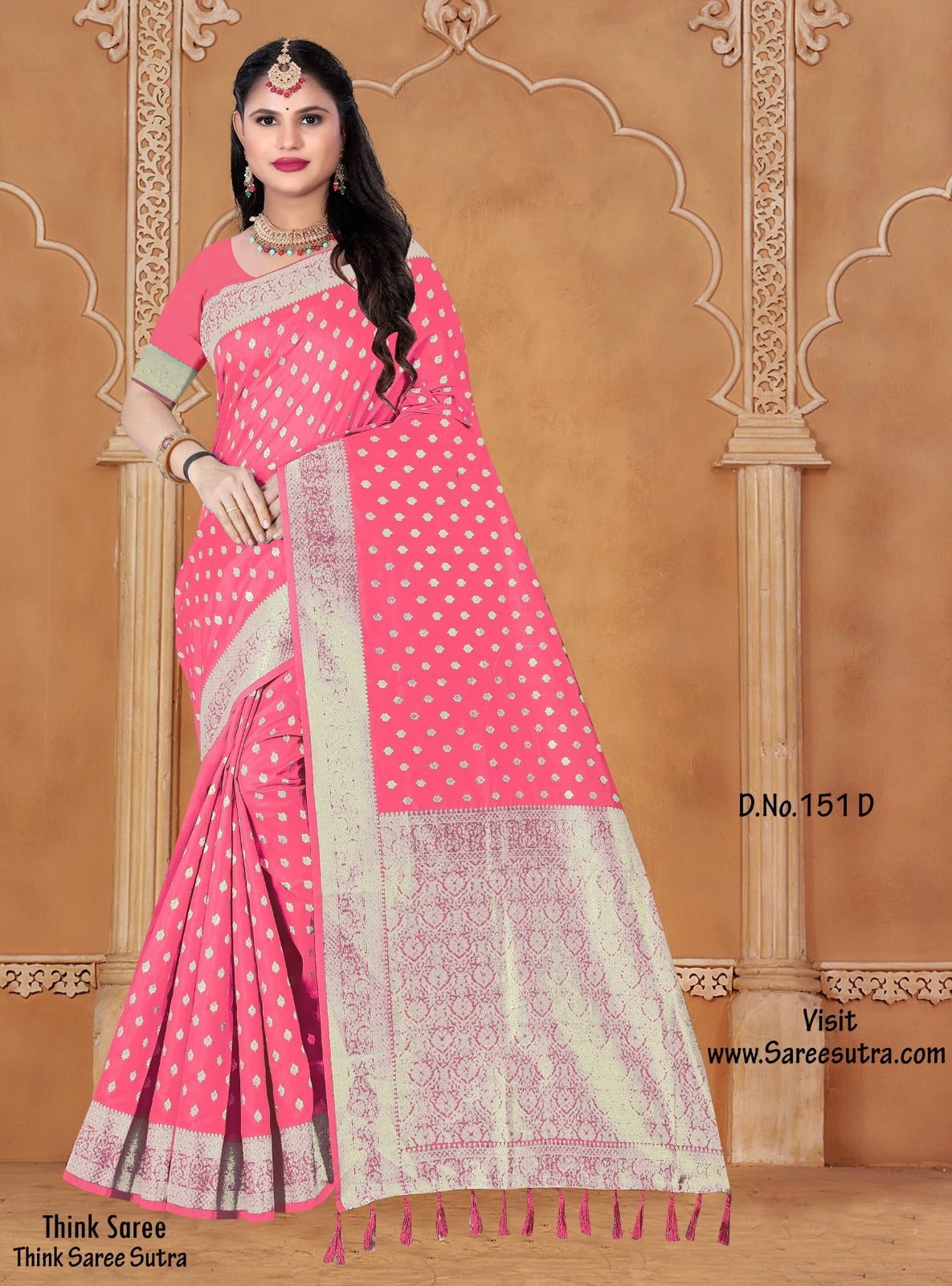 BANARASI SILK WITH ZARI WEAVING SAREE