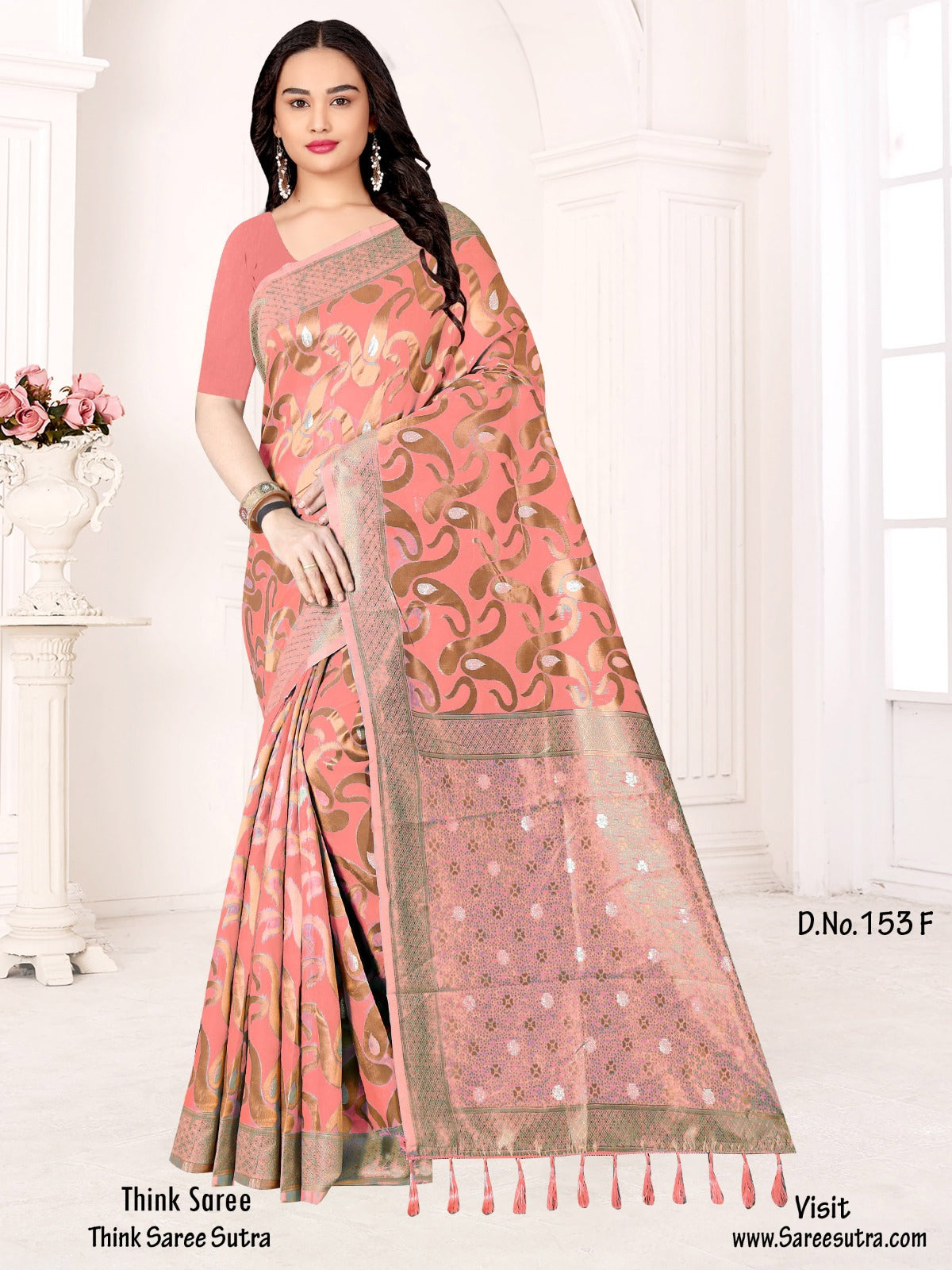 BANARASI SILK WITH ZARI WEAVING SAREE