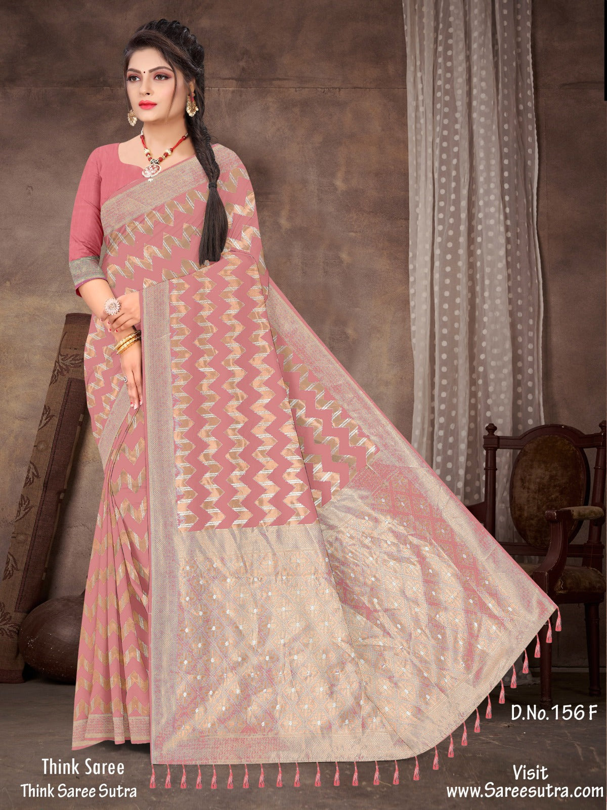 BANARASI SILK WITH ZARI WEAVING SAREE