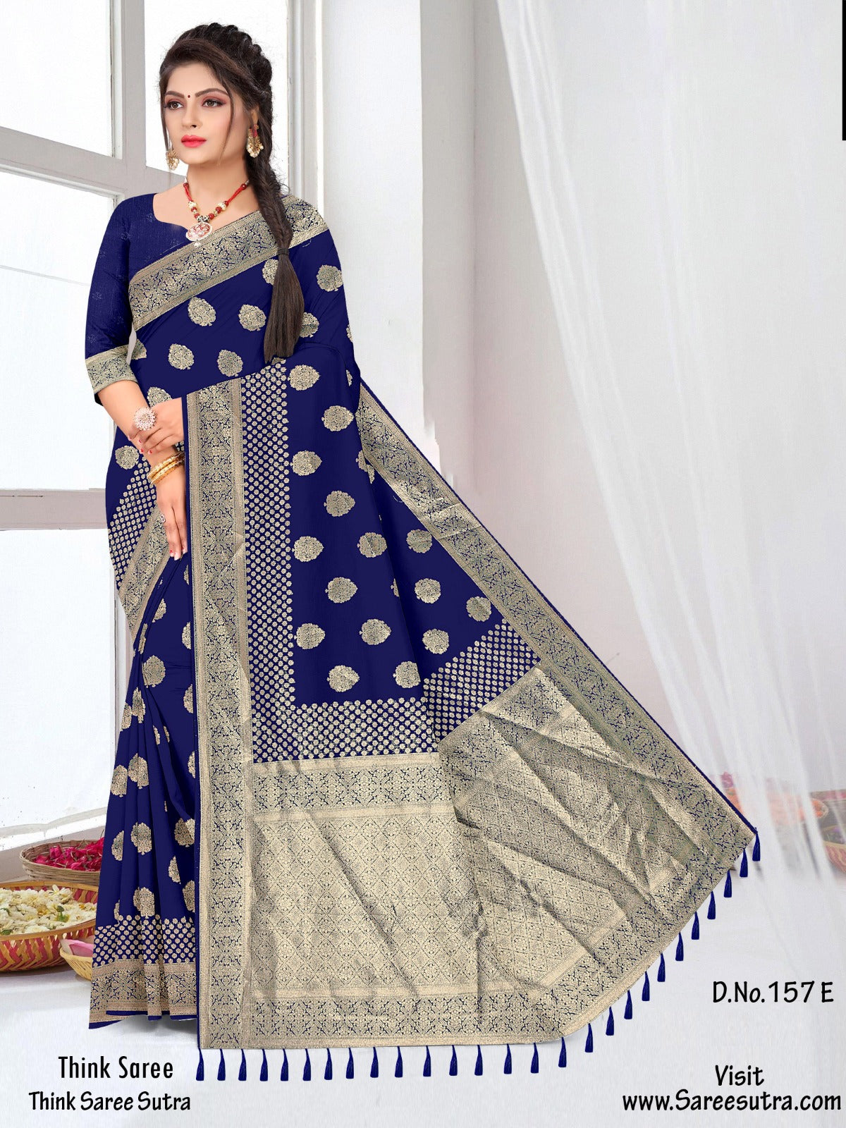 BANARASI SILK WITH ZARI WEAVING SAREE