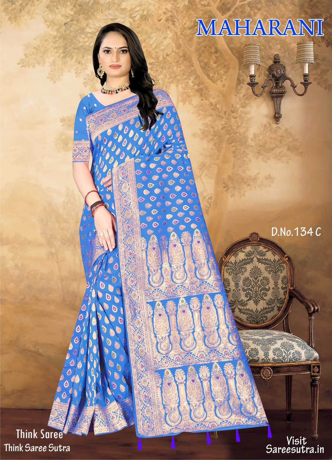 BANARASI SILK WITH ZARI WEAVING SAREE