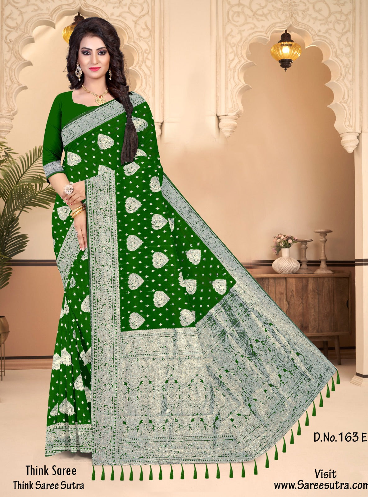 BANARASI SILK WITH ZARI WEAVING SAREE