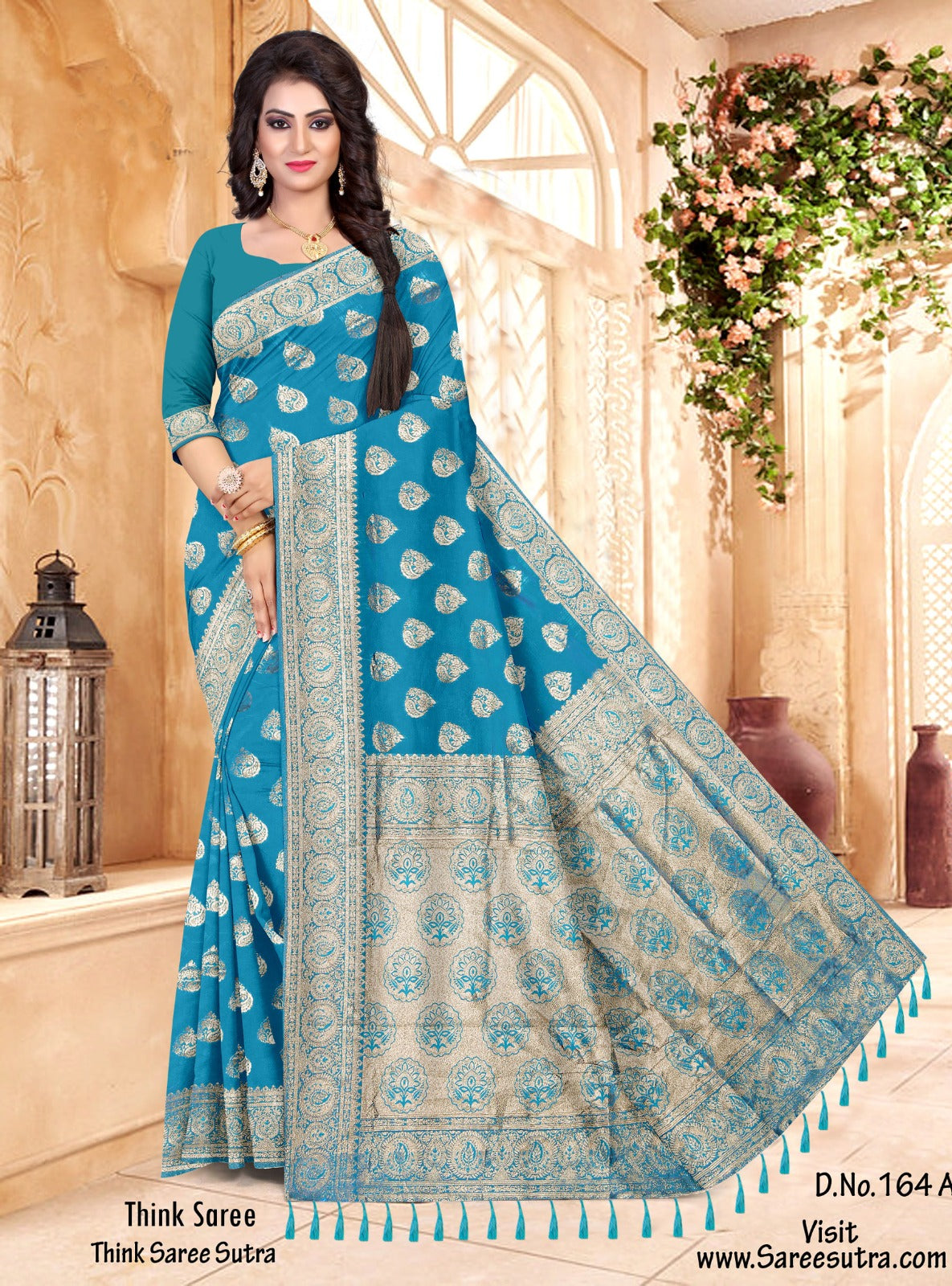 BANARASI SILK WITH ZARI WEAVING SAREE