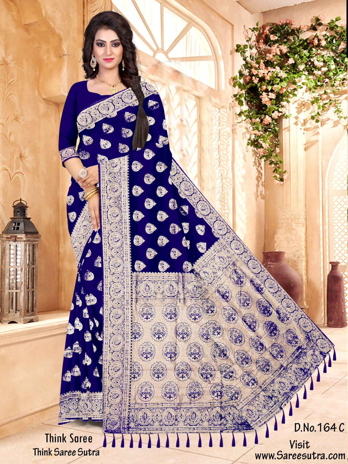 BANARASI SILK WITH ZARI WEAVING SAREE