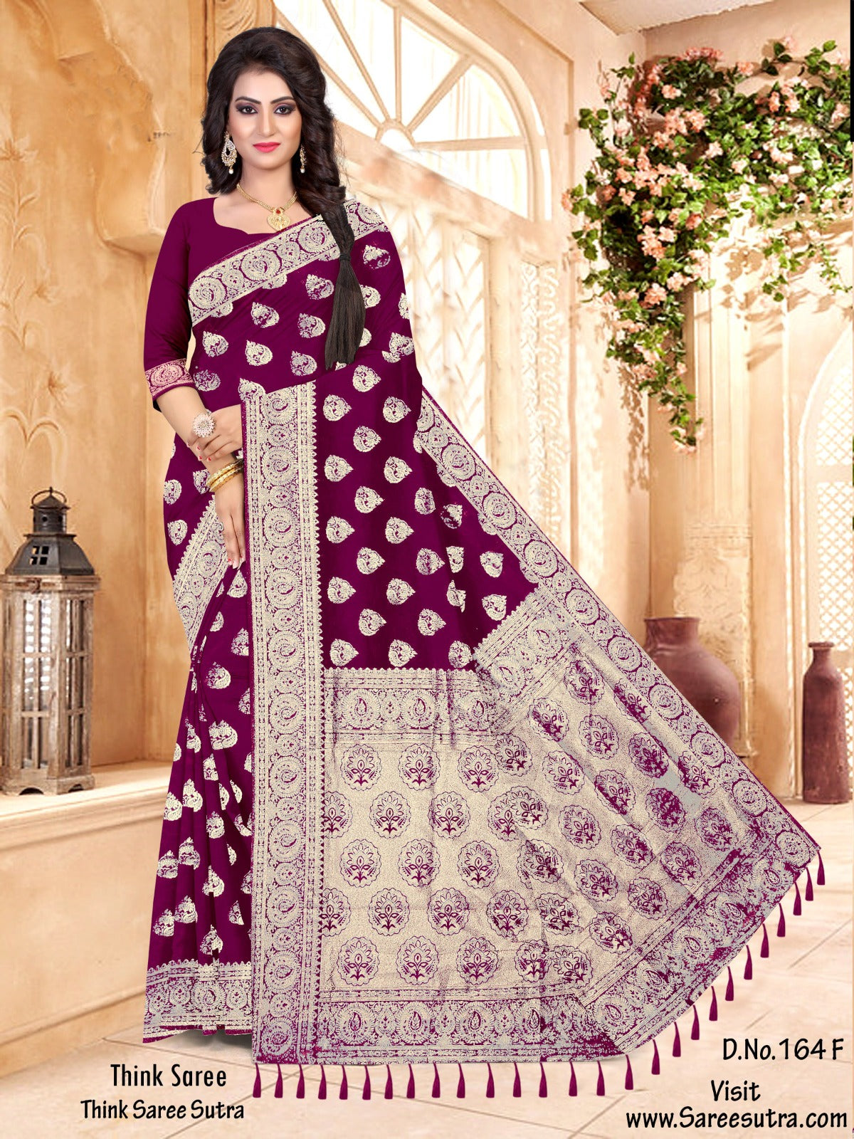 BANARASI SILK WITH ZARI WEAVING SAREE