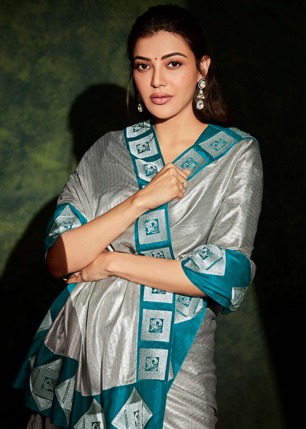 The Timeless Elegance of Silver  Silk Saree